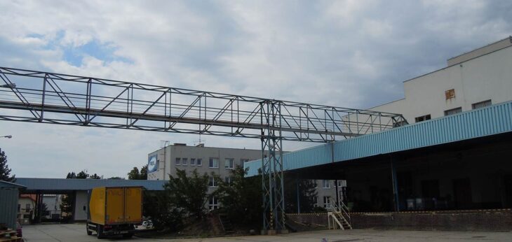 Projekty demontáž a likvidace energomostu Mrazírny Olomouc 01