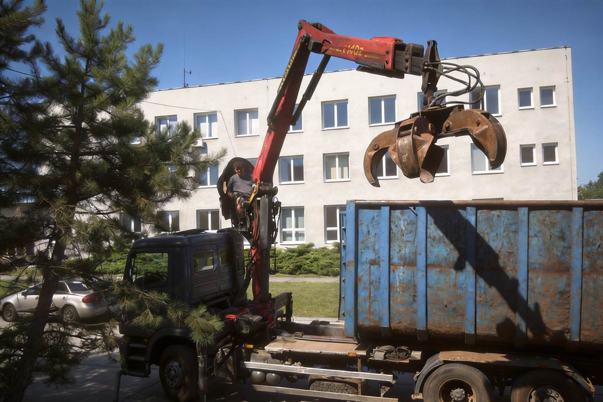 Projekty demontáž a likvidace energomostu Mrazírny Olomouc 04
